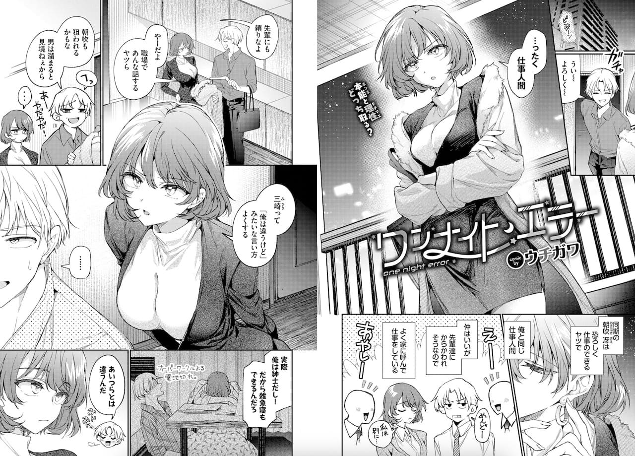 ウチガワ作「ワンナイトエラー」の紹介画像