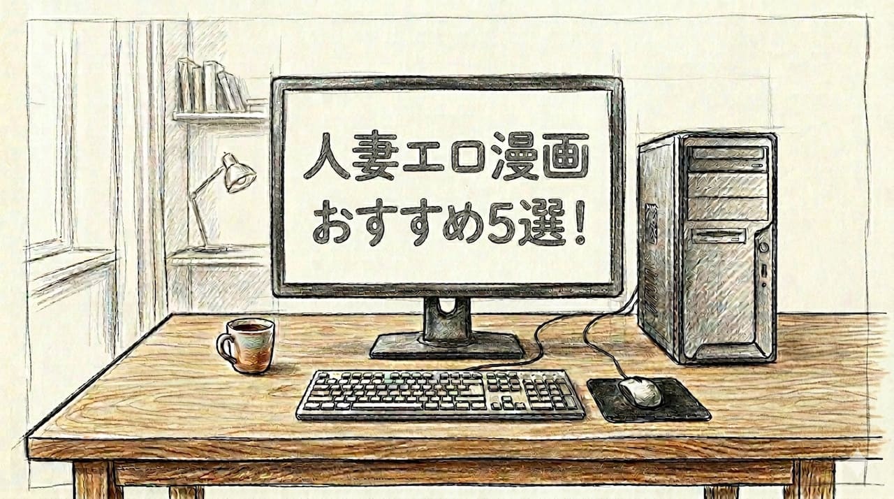 人妻エロ漫画 おすすめ5選のアイキャッチ画像