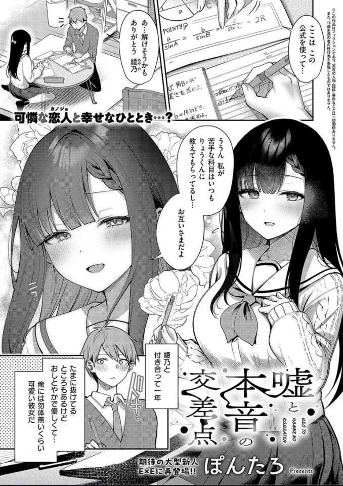 ぽんたろ「嘘と本音の交差点」の紹介画像